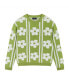 ფოტო #1 პროდუქტის Child Girls Flower Sherpa Sweater