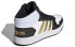 Фото #5 товара Кроссовки мужские adidas neo Модель Mid винтажные баскетбольные бело-сине-золотые