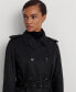 ფოტო #3 პროდუქტის Women's Belted Maxi Trench Coat