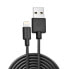 Фото #4 товара Lindy 2m USB to Lightning Cable black - 2 m - Lightning - USB A - Black - Straight - Straight