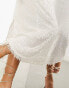 Фото #8 товара ASOS EDITION sequin pencil midi skirt in ivory