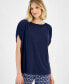 Фото #1 товара Women's Drop Short Sleeve Top