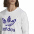 Фото #6 товара Футболка с длинным рукавом мужская Adidas Originals Camo STR Белый