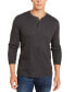 Фото #1 товара Men's Thermal Henley Shirt, Created for Macy's