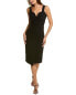 Фото #1 товара Gracia Sweetheart Neck Midi Dress Women's Black S