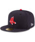 ფოტო #1 პროდუქტის Men's Boston Red Sox Alternate Authentic Collection On-Field 59FIFTY Fitted Hat