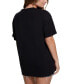 ფოტო #2 პროდუქტის Women's Cotton Stone-Embellished-Logo T-Shirt