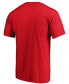 ფოტო #3 პროდუქტის Men's Red St. Louis Cardinals Official Logo T-shirt