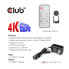 Club 3D HDMI™ 2.0 UHD 4K60Hz SwitchBox 4 ports and included IR Remote control - HDMI - 2.0a - 4096 x 2160 pixels - Black - Metal - 4K Ultra HD
