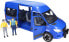 Фото #4 товара Bruder MB Sprinter Bus niebieski z 2 figurkami (02670)