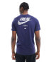 Фото #2 товара Nike Basketball Giannis Dri-Fit unisex graphic t-shirt in navy