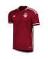 Men's Burgundy Latvia National Team 2022/23 Home Replica Jersey