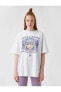 Kadın Ekru T-Shirt 2SAL10129IK