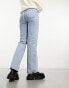 Фото #2 товара Miss Selfridge straight leg jean in light wash blue