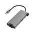 Фото #2 товара Кабель USB-C Hama 00200109 - 3.2 Gen 1 (3.1 Gen 1) - 100 Вт - Серый - 4K Ultra HD - HDMI - RJ-45 - Type-A - USB 3.2 Gen 1 (3.1 Gen 1)