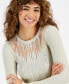 Фото #3 товара Women's Claudine Embellished Sweater