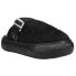 Puma Suede Mayu Mule Platform Slide Womens Black Casual Sandals 38673001