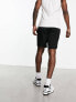 Фото #3 товара Hollister 7inch flat front chino shorts in black