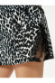 Фото #41 товара Пижама Koton Leopard Print Lace Trim Viscose Shorts
