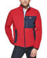 Фото #1 товара Men's Regular-Fit Colorblocked Soft Shell Jacket