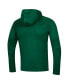 Men's Green Colorado State Rams School Logo Raglan Long Sleeve Hoodie Performance T-shirt