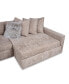 Фото #16 товара Pherie 131" 2-Pc. Fabric Sectional with Cuddler, Created for Macy's