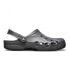 Фото #2 товара Crocs Baya Clogs Unisex Adult Graphite Lightweight Comfort W9/M7