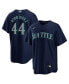 Фото #2 товара Men's Julio Rodriguez Navy Seattle Mariners Official Replica Player Jersey