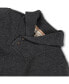 ფოტო #2 პროდუქტის Boys Organic Long Sleeve Striped Shawl Collar Sweater, Infant