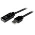 StarTech.com 10m USB 2.0 Active Extension Cable - M/F - 10 m - USB A - USB A - USB 2.0 - Male/Female - Black