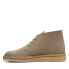 Фото #5 товара Clarks Desert Coal 26169998 Mens Brown Suede Lace Up Chukkas Boots