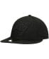 ფოტო #1 პროდუქტის Men's Black Tampa Bay Buccaneers Black on Black Low Profile 59FIFTY II Fitted Hat