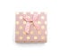 Pink gift box with gold dots KP7-9