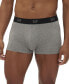 ფოტო #3 პროდუქტის Men's 3-Pk. Contour Pouch 3" Trunks