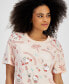 ფოტო #3 პროდუქტის Juniors' Hello Kitty Adventure Short-Sleeve T-Shirt