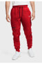 Фото #1 товара Sportswear Red Fleece Joggers Pants Mens