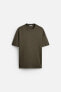 REGULAR FIT INTERLOCK T-SHIRT