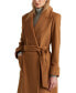 ფოტო #3 პროდუქტის Women's Wool-Blend Wrap Coat