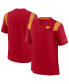 ფოტო #1 პროდუქტის Men's Red Kansas City Chiefs Sideline Tonal Logo Performance Player T-shirt