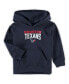 ფოტო #3 პროდუქტის Toddler Boys Navy, Heathered Gray Houston Texans Fan Flare Pullover Hoodie and Sweatpants Set