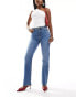 Фото #1 товара River Island straight jean in midwash blue