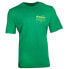 Diadora Manifesto Logo Crew Neck Short Sleeve T-Shirt Mens Green Casual Tops 178