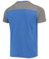 ფოტო #2 პროდუქტის Men's Royal, Gray Buffalo Bills Field Goal Slub T-shirt