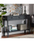 Фото #12 товара Garvey French Provincial Finished Wood 3-Drawer Entryway Console Table