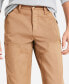 Фото #3 товара Men's Workwear Straight-Fit Garment-Dyed Tapered Carpenter Pants, Created for Macy's