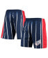 ფოტო #1 პროდუქტის Men's Blue Houston Rockets 1996 Hardwood Classics 75th Anniversary Swingman Shorts