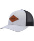 ფოტო #2 პროდუქტის Men's Gray, Black Mesa Trucker Snapback Hat