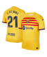 Big Boys Frenkie de Jong Yellow Barcelona 2022/23 Fourth Breathe Stadium Replica Player Jersey
