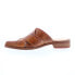Фото #5 товара Bed Stu Alba F377006 Womens Brown Leather Slip On Heeled Sandals Shoes 7
