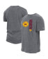 Фото #1 товара Men's Heathered Gray Washington Football Team Split Logo 2-Hit T-shirt